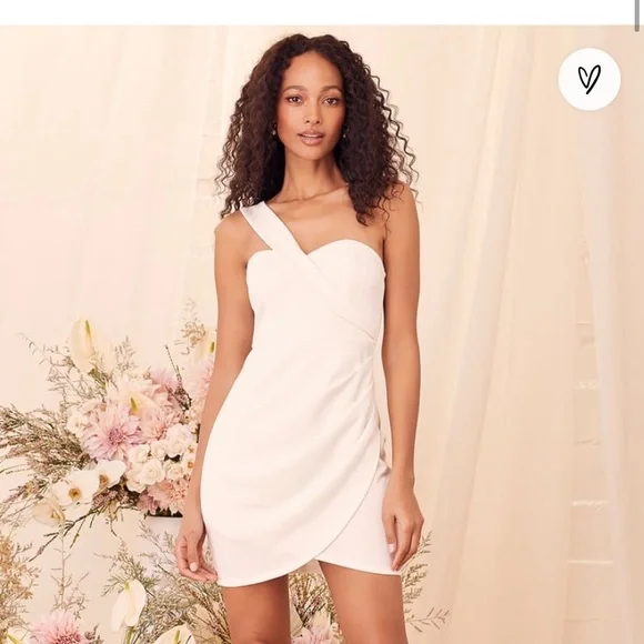 Lulus | Dresses | Lulus Cute White Short Dress Never Worn | Poshmark
